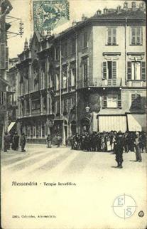 Italy, Synagogue in Alessandria